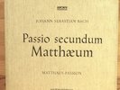 Ed.1-nm-Bach-St Matthews Passion-Karl Richter 4 Lps DGG Archiv
