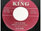LATTIE MOORE “I Gotta Go Home” KING rare orig country bopper Nice  45 HEAR