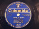 JAZZ FRAN FREY ORCH Sittin' On A Log / Puddin' Head Jones RB COLUMBIA 2841