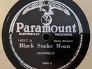 Blues 78 RPM LEADBELLY - Black Snake Moan/'Fore Day Worry PARAMOUNT 14017 RE E-
