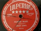 RARE BLUES 78 - SMILEY LEWIS Gumbo Blues / It's So Peaceful IMPERIAL 5208