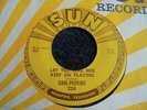 Carl Perkins - Let The Juke Box Keep On Playing 1955 USA 45 SUN 1st w/PUSH MARKS