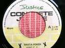 King C. C. (Prince Far I) - Rasta Poker - Reggae 45 - Concrete Jungle