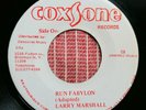 Larry Marshall - Run Babylon - Reggae 45 - Coxsone