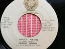Dennis Brown - Africa Awaits - Reggae 45 - Gong Sounds