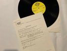 METALSHOP RADIO SHOW LP with cue sheets 1986 Ratt, Cinderella, Wasp Metal shop