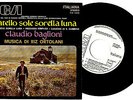 CLAUDIO BAGLIONI. FRATELLO SOLE SORELLA LUNA. 45 giri 7