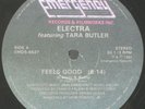 Electra Feat: Tara Butler–Feels Good(Carrots & Beets) Emergency 12” VG++ Listen