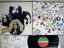 LED ZEPPELIN 3 ATLANTIC P-8005A Japan POSTER VINYL LP