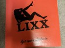 LIXX - GET YOUR LICKS IN EP VINYL PRIVATE GLAM HARD ROCK HAIR METAL SIGNED