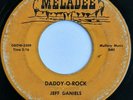 RARE Rockabilly 45 JEFF DANIELS Daddy-O-Rock / Hey Woman 1956 Meladee Record mp3