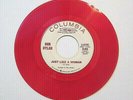 Uncles Estate   BOB DYLAN   JUST LIKE A WOMAN  45 RED Vinyl / Radio Copy 4-43792