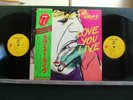 THE ROLLING STONES LOVE YOU LIVE MADE IN JAPAN & OBI + insert