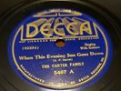 78 Rpm The Carter Family When This Evening Sun Goes Down Jim Blakes Message