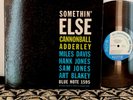 Cannonball Adderley Somethin' Else MONO 1960s Blue Note RVG EAR 9M Plastylite NY