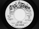 Jesse Johnson - Left Out / A Hundred Pounds Of Clay (Soul, 45) 1195