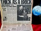 JETHRO TULL Thick as a brick  LP 1972 ITALY VG+ Gimmick newspaper Cover