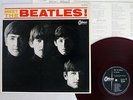 BEATLES MEET THE BEATLES ODEON OR-8026 Japan RED VINYL FLIPBACK COVER VINYL LP