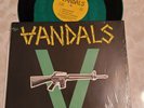 THE VANDALS PEACE THRU VANDALISM GREEN/BLACK SWIRL VINYL LA PUNK ADOLESECENTS