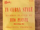 Tito Puente In Cuban Style EP Starlite st.EP 9. Latin/Mambo. Ex -NM