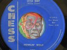 HEAR Howlin Wolf 45 Little Baby/Down In The Bottom CHESS 1793 blues R&B mod