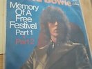 Rare Single David Bowie - Memory of a Free festival Part 1 (Germany)