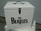 The Beatles 45 RPM Record Storage box Quality Solid Wood New & NICE