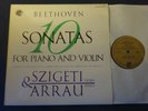 BEETHOVEN - VIOLIN SONATAS 1 - 3 LP, Szigeti, Arrau, VANGUARD SRV 300