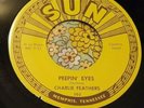 SUN Rockabilly 45 Charlie Feathers Peepin' Eyes / I've Been Deceived HEAR