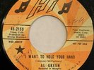 AL GREEN I Want To Hold Your Hand / What Am I Gonna Do BEATLES SOUL HI PROMO