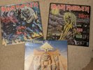Iron Maiden Vinyl powerslave killers and number of the beast vintage