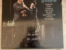PUCCINI LA BOHEME VON KARAJAN 2xLP BOX SET W/ LIBRETTO OSA1299