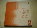 BACH - 6 Suites for cello solo - MAURICE GENDRON -  PHILIPS  3LPbox NM+