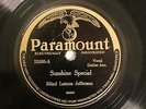 BLUES BLIND LEMON JEFFERSON Sunshine Special PARAMOUNT 12593  EE+