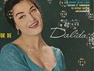 25cm LP autographe DALIDA disque d'or COME PRIMA hava naguila CIAO CIAO BAMBINA