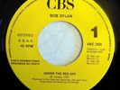 Bob Dylan - Under The Red Sky - Yellow Label Promo 7
