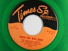 JOHNNY MAESTRO & ORIGINAL CRESTS Doo Wop GREEN WAX 45rpm No One To Love HEAR