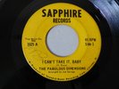 ORIGINAL NORTHERN SOUL MUSIC RECORDS I CAN'T TAKE IT BABY FABULOUS DIMENSIONS