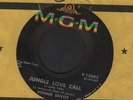 (Hear0 1961 Ronnie Savoy R&B Exotica Popcorn 45 (Jungle Love Call)