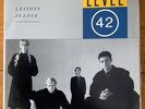 Level 42 ?– Lessons In Love (Shep Mixes) 12” Double Vinyl Canadian import 1986