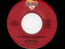 MODERN SWEET SOUL/FUNK BOOGIE-NUMONICS-IT'S SO EASY TO BE MISLEAD/ONE MORE TRY