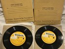 Vintage Voice-O-Graph Vinyl Record *NEW YORK CITY Unused Mailing Envelope 2-pcs