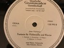 UNPLAYED DGG 138990 WHITE TEST PRESS- ANJA THAUER- Suite for Violoncello- Reger