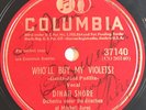 Dinah Shore 78 Who'll Buy My Violets / I May Be Wrong... Columbia E+ SIGNED