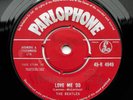 The Beatles - Love Me Do - UK 1962 1st Press Red Label Parlophone *1/G Stamper*