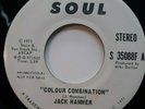 45 RPM, NORTHERN SOUL, JACK HAMMER, COLOUR COMBINATION MONO/SREREO