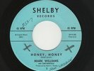 '62 Indiana Garage Rockabilly MARK WILLIAMS Honey, Honey/Come Dance With Me HEAR