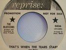 THE BLOSSOMS - THAT'S WHEN THE TEARS START / GOOD, GOOD LOVIN' - NORTHERN SOUL