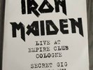 Double Disque Vinyle 33t Iron maiden live empire club Cologne 1988 couleur rare