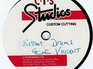 Rare Gene Vincent Acetate UK 7” CTS Studios 45 * Distant Drums * BBC Near Mint